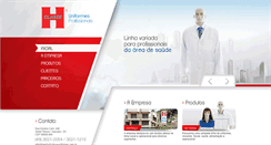 Desktop Screenshot of classeuniformes.com.br